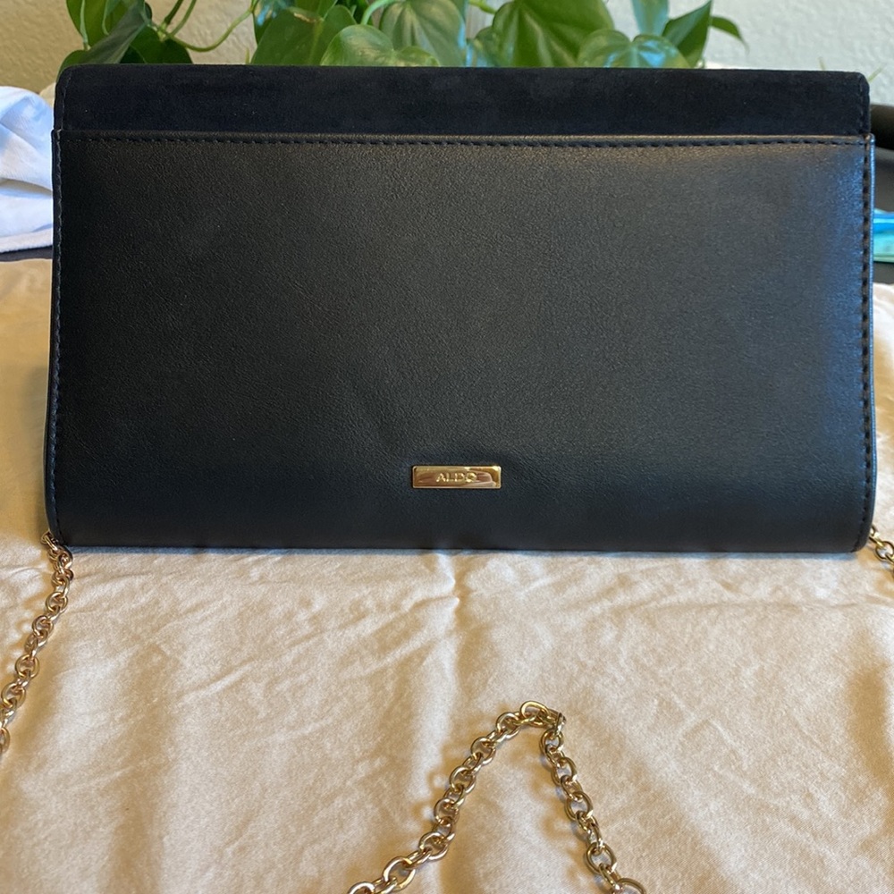 Aldo black and gold New hand bag - Picture 2 of 5